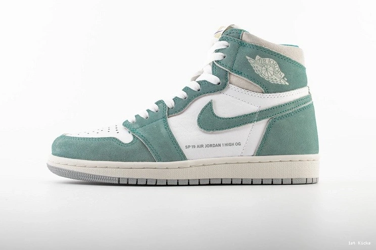 OG High Green 555088-311 Jordan Air  Retro 1 Turbo 1004